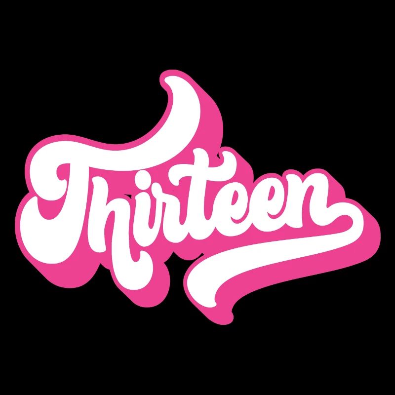 Cadeau 13e anniversaire, Hello Thirteen, 13 ans