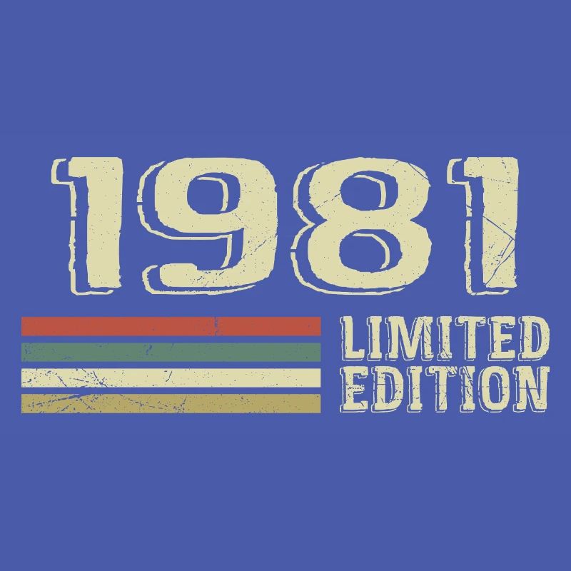 Nées en 1981 anniversaire 1981 Vintage 1981