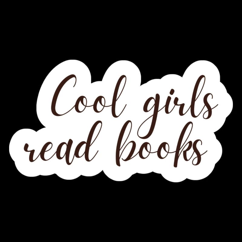 Cool Girls Read Books impression offset