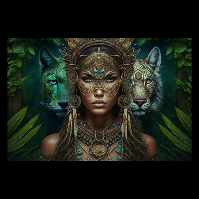Neo Indian Voodoo Panther Gift