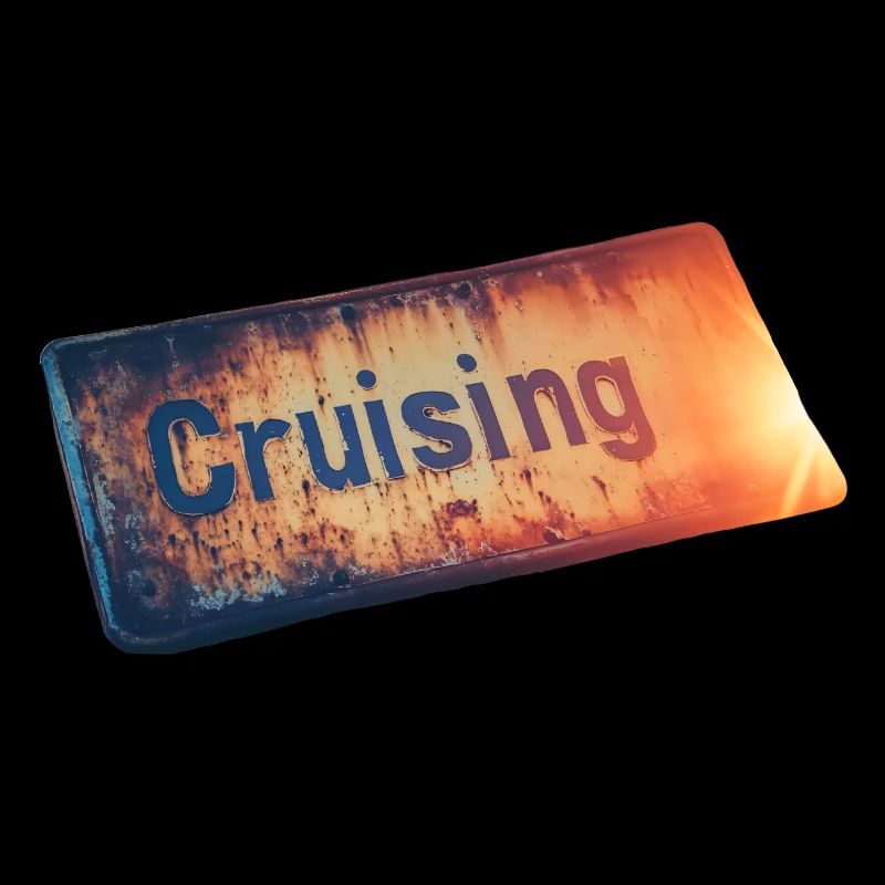 Croisière avec un style rétro