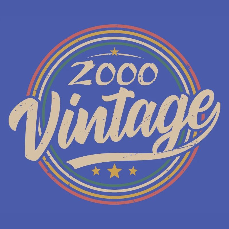 2000 Vintage 2000 Birthday Gift - Retro Style 2000