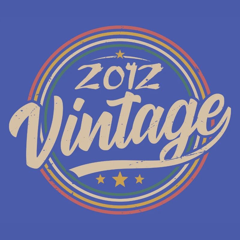 2012 Vintage 2012 Geburtstagsgeschenk - Retro Stil 2012