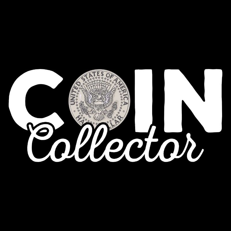 Numismate de collection de pièces de monnaie
