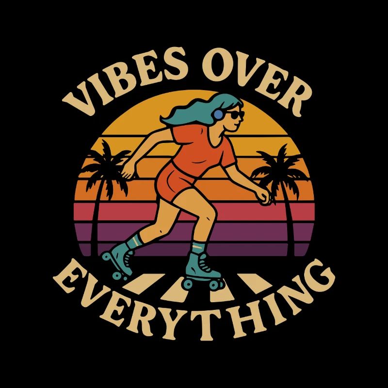 Rollerbladerin Vibes Over Everything