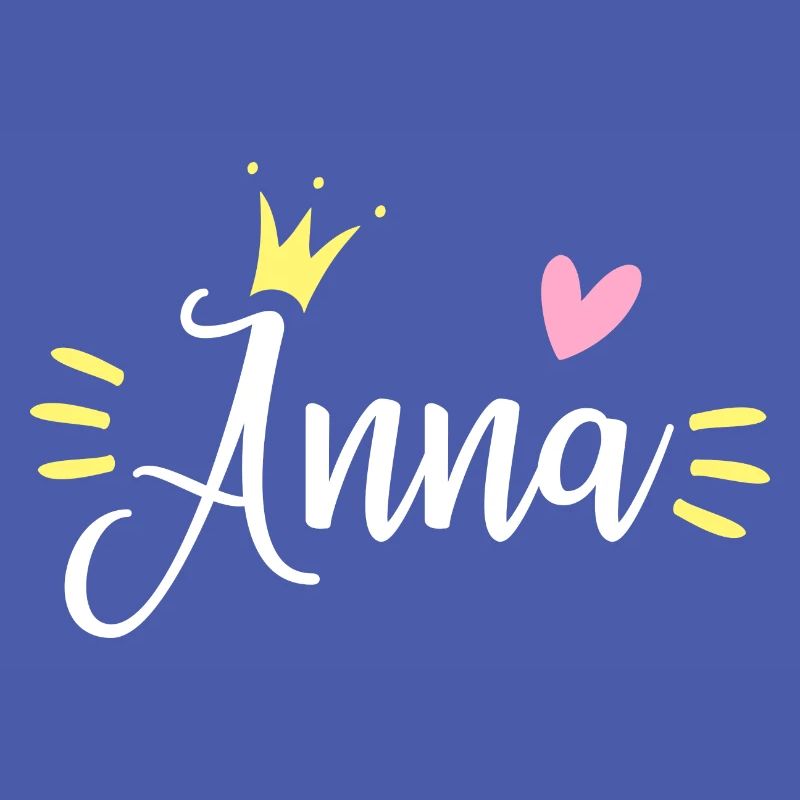 Anna Name Crown