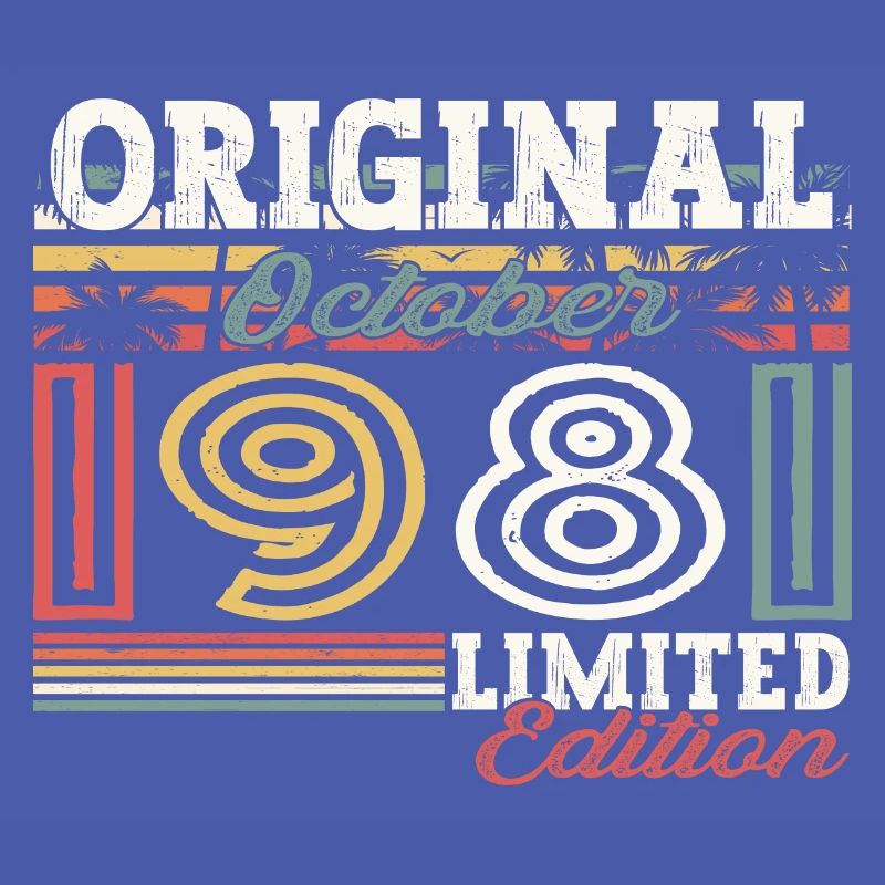 Original October 1981 41st Birthday Gift Cool