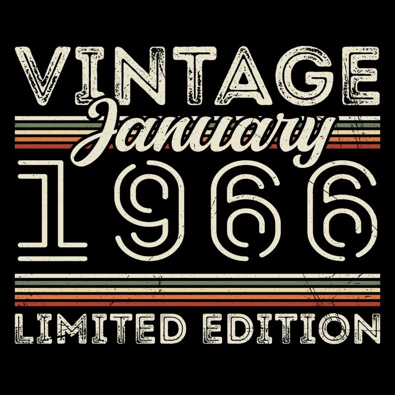 Janvier 1966 Né en 1966 - Anniversaire Janvier 1966
