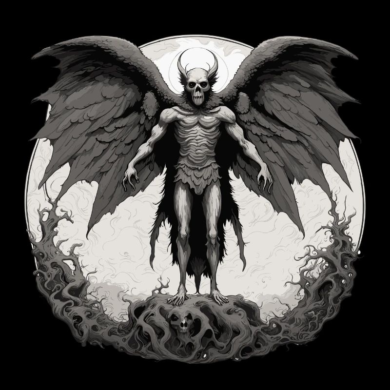 Mothman / Moth / Insect / Mythical Creature / Flutter