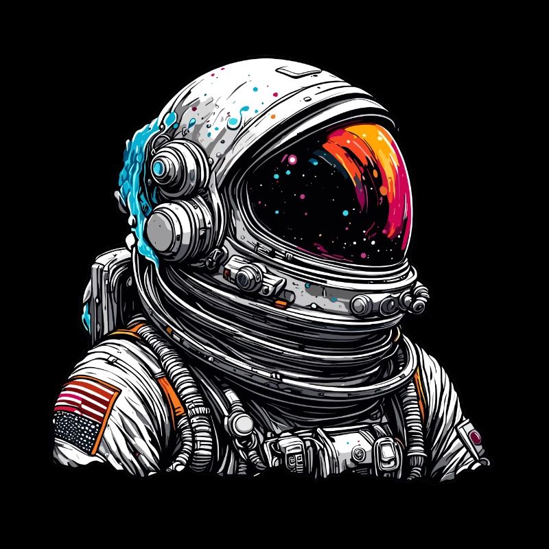 Astronaute / Espace / Vaisseau spatial / Vaisseau spatial / Lune