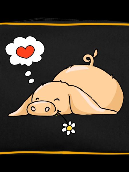 Pig in love