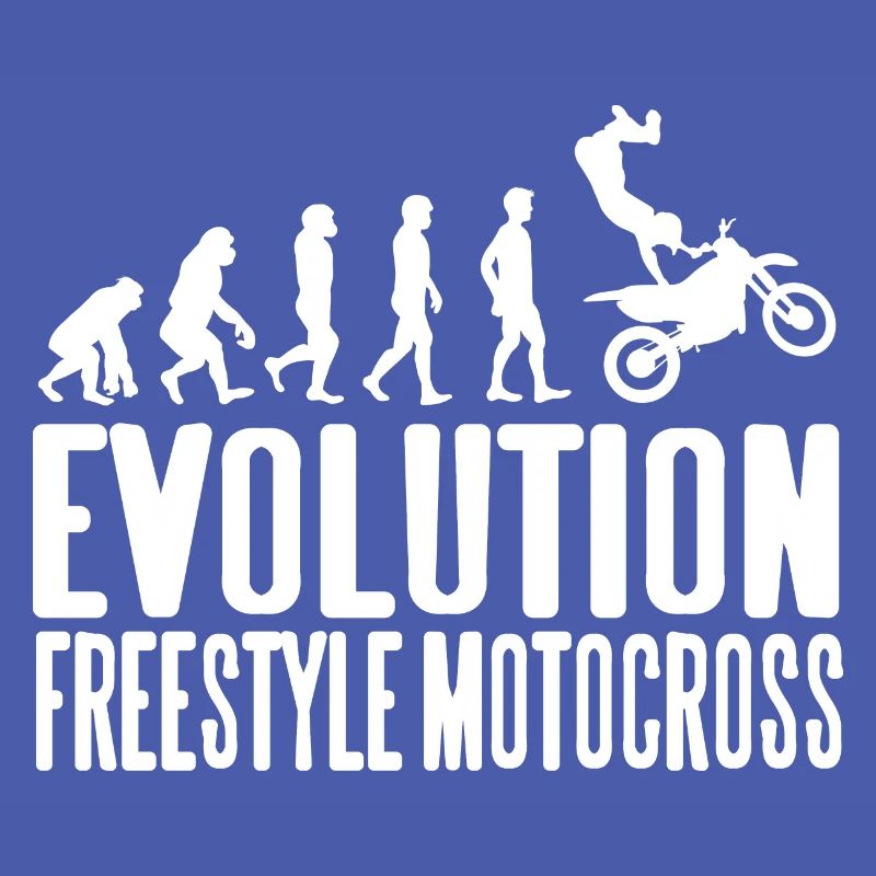 Drôle d’évolution du pilote de motocross freestyle