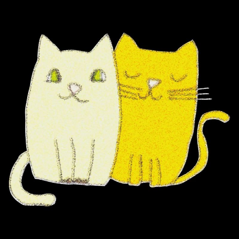 Impressionnisme de chat