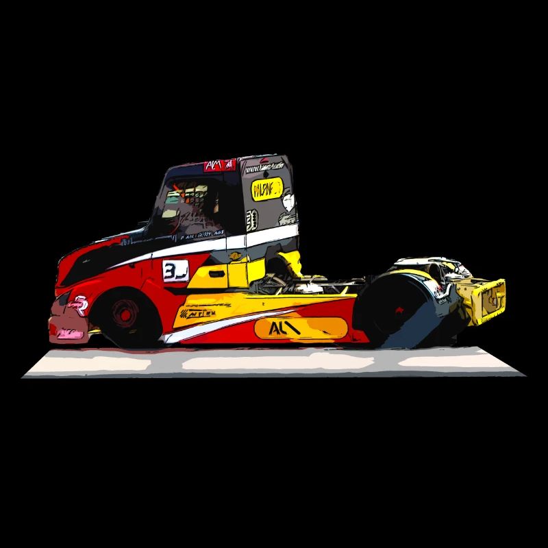 camion de course