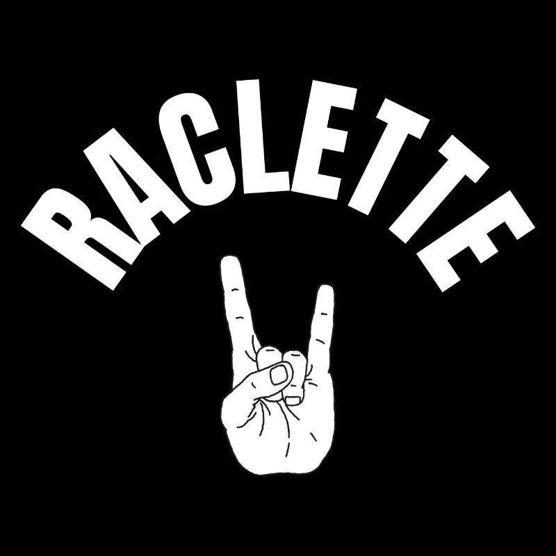 Raclette is cool - Signe de la main