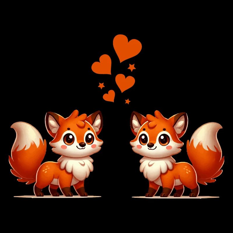 Fox Comic Love