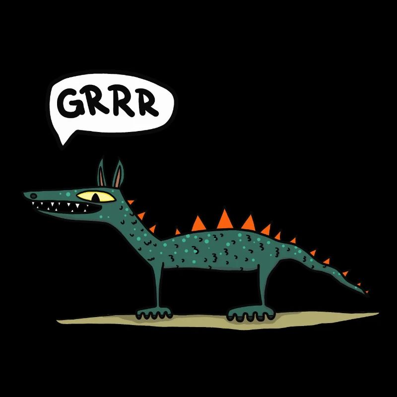 knurrender Drache