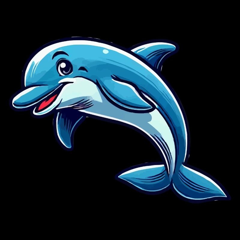 Delfin Delphin Comic