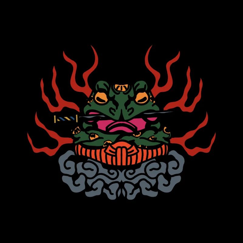 Samurai Frog