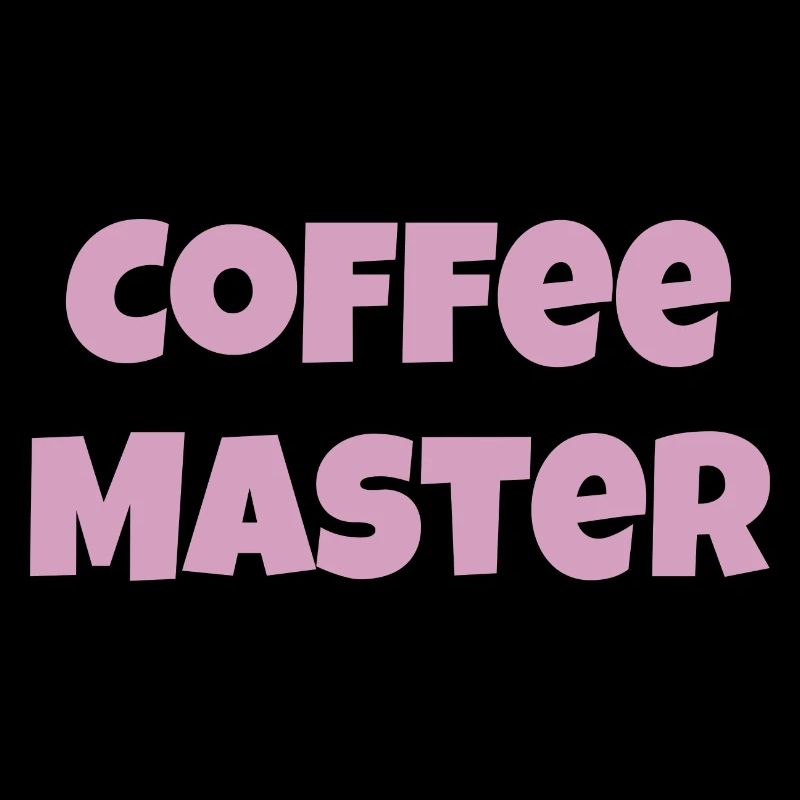 Coffee Master, coffee lover gift slogan
