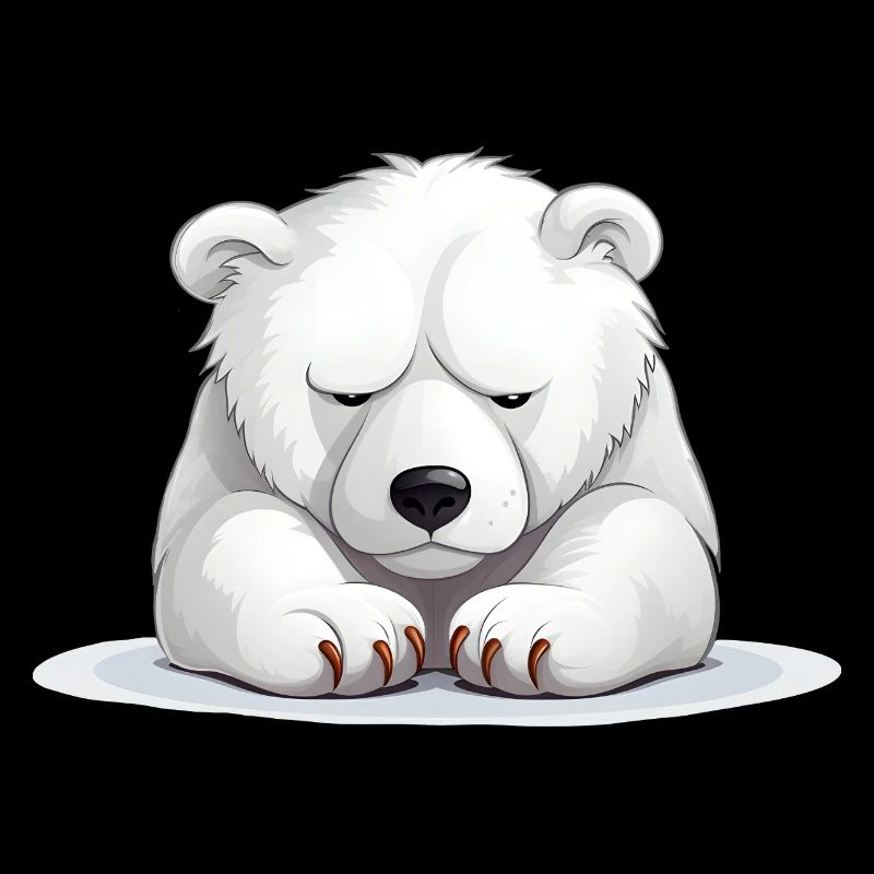 Grumpy Eisbär