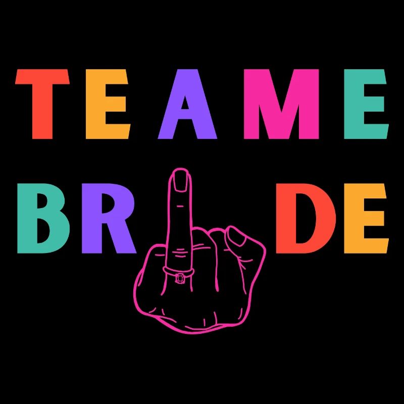 Team bride - bride's ring finger