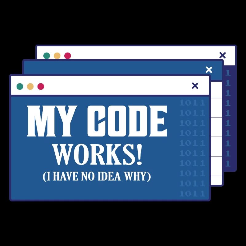 Mon code fonctionne! Je n’ai aucune idée de pourquoi un logiciel de codage