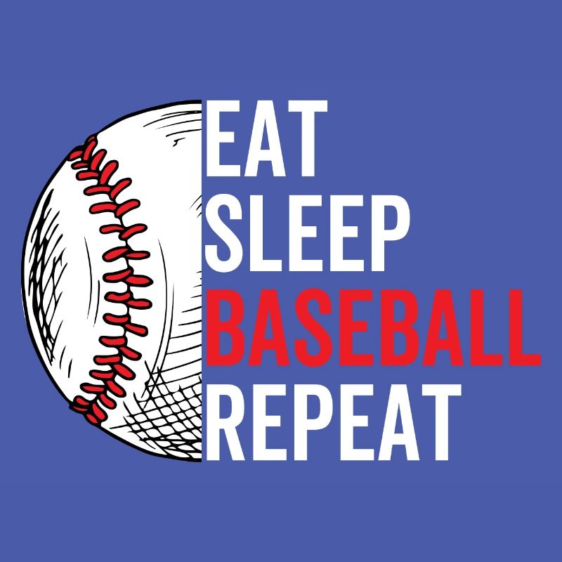 Manger dormir Baseball Répéter