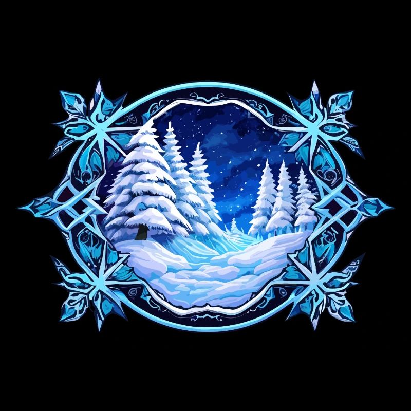Winter trees