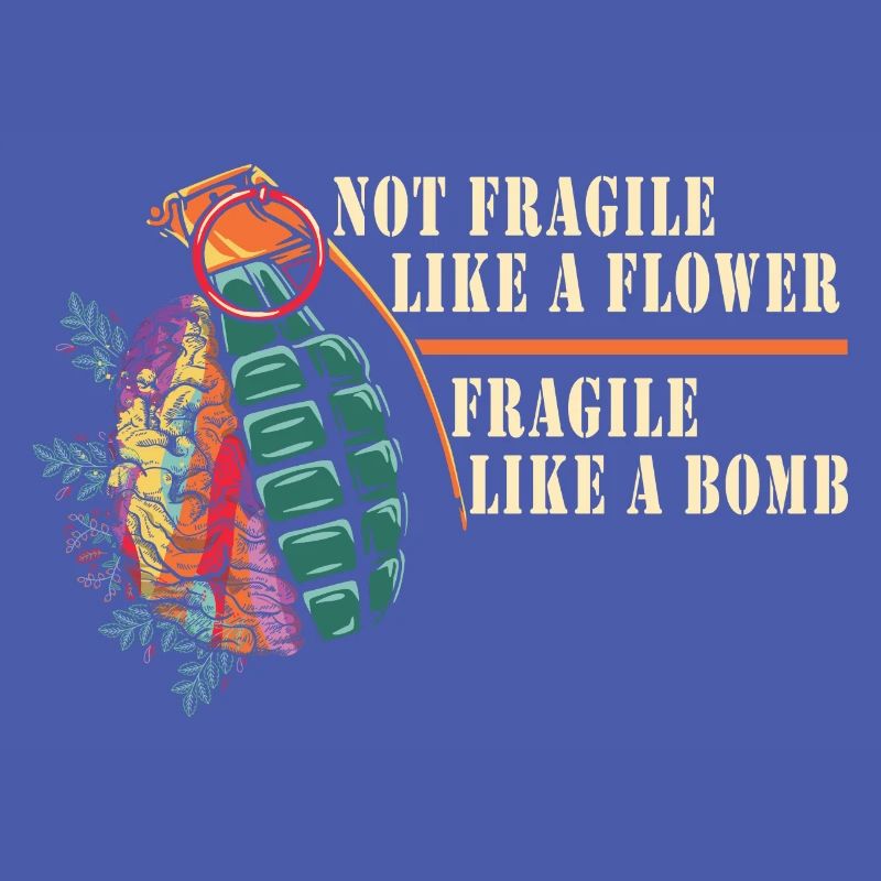 Pas fragile comme une fleur, mais un