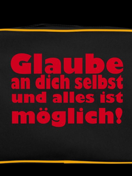 glaube an dich selbst