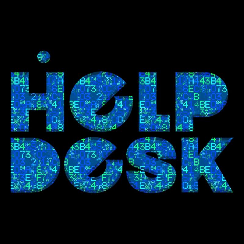 Helpdesk IT-Support-Geek Computer-Computer-Geek