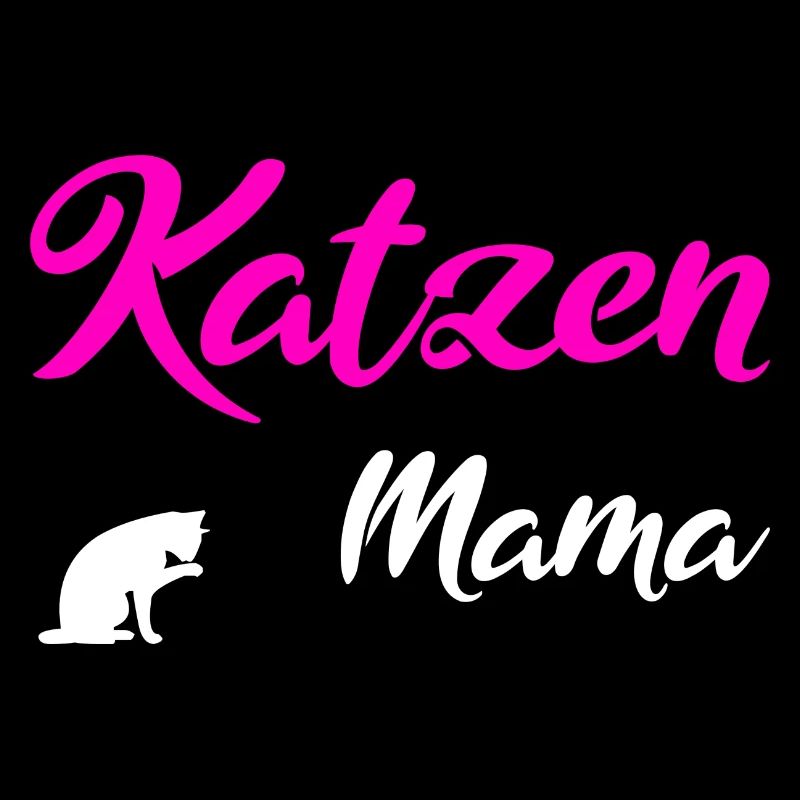 Katzen Mama white