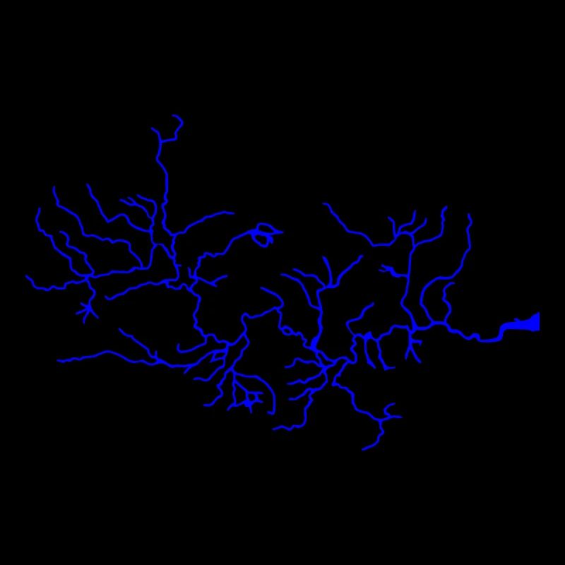 Thames - River - System - England - lightning