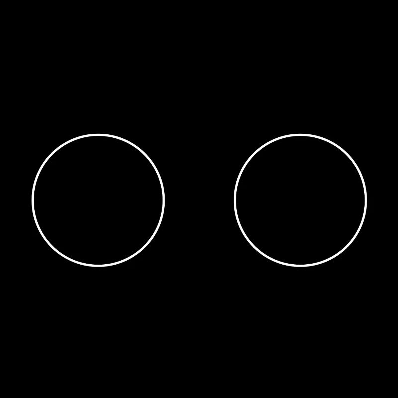 Don't look at my circles, pervert