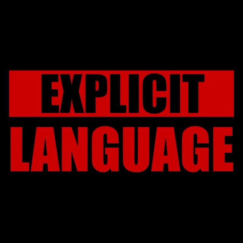 Grobe Sprache - Rot