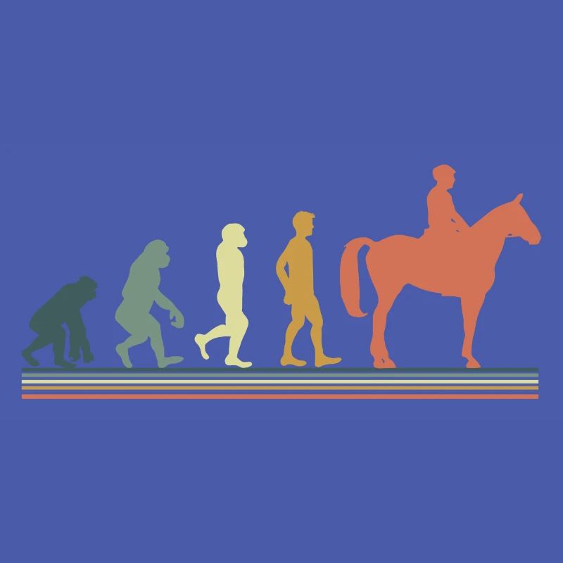 Evolution cheval