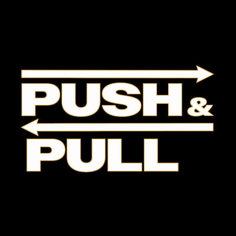 Push and Pull black