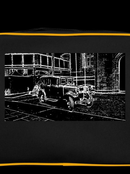 Car White Black