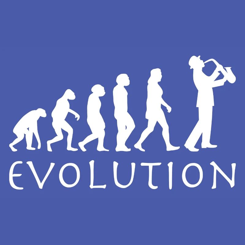 Saxophone Player Evolution
