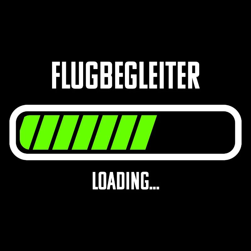 Flugbegleiter Beruf Loading Ladebalken
