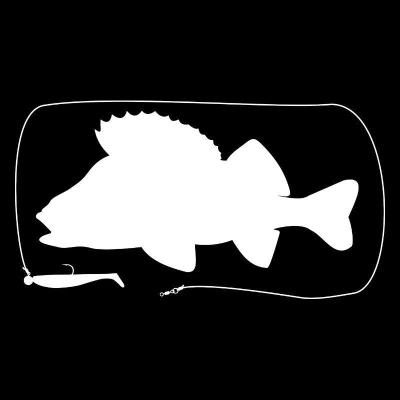 Barsch mit Gummifisch