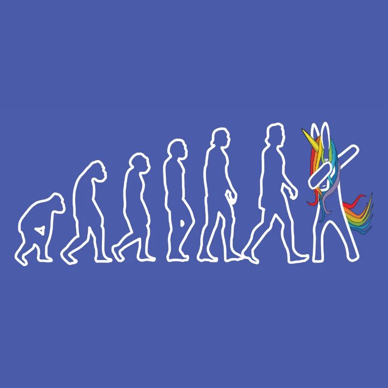 Evolution licorne dabbing