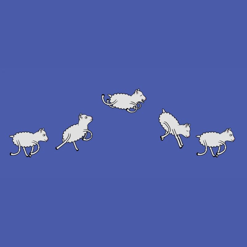 bouncing sheep