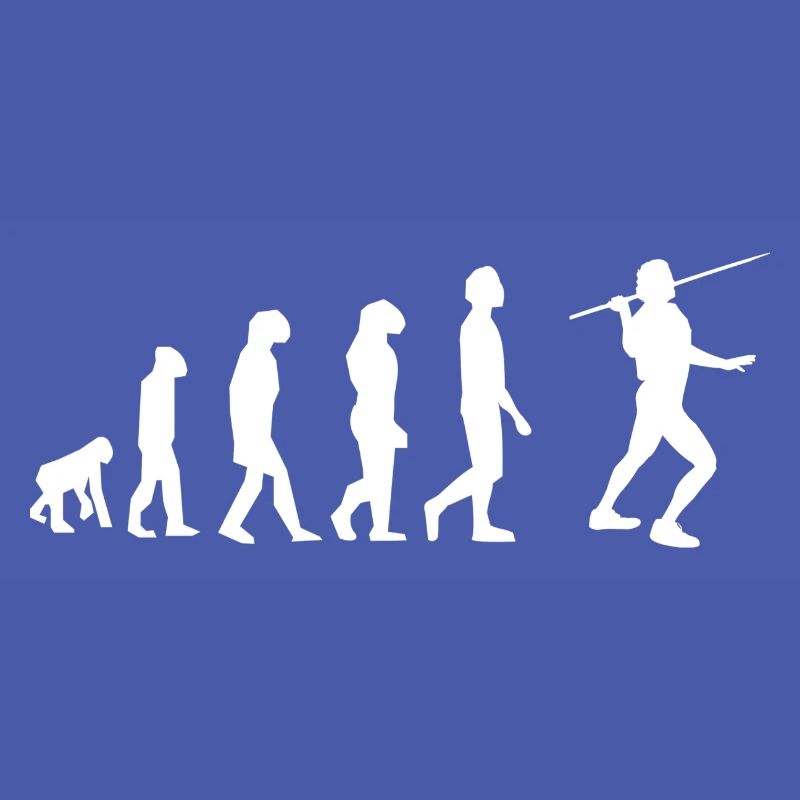 Speerwurf-Evolution