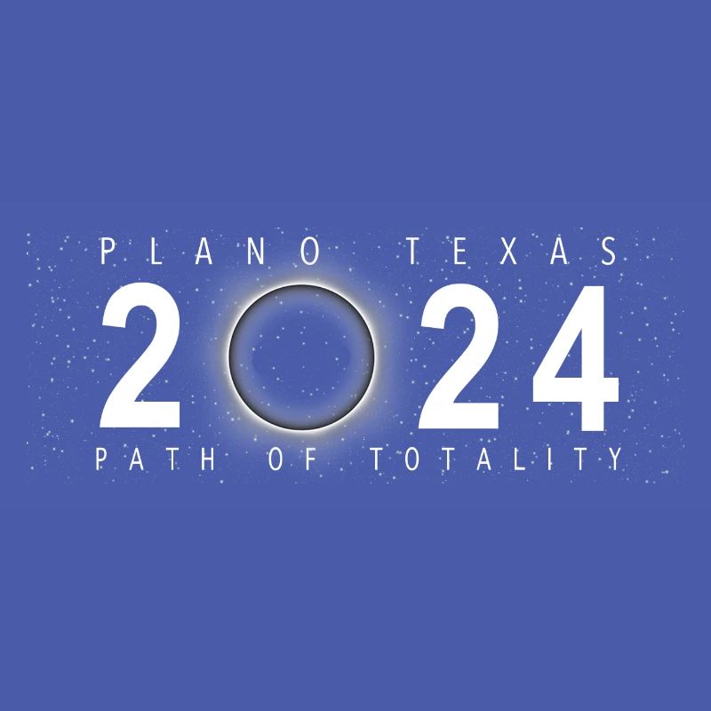 Eclipse de Soleil Plano Texas 8 avril 2024