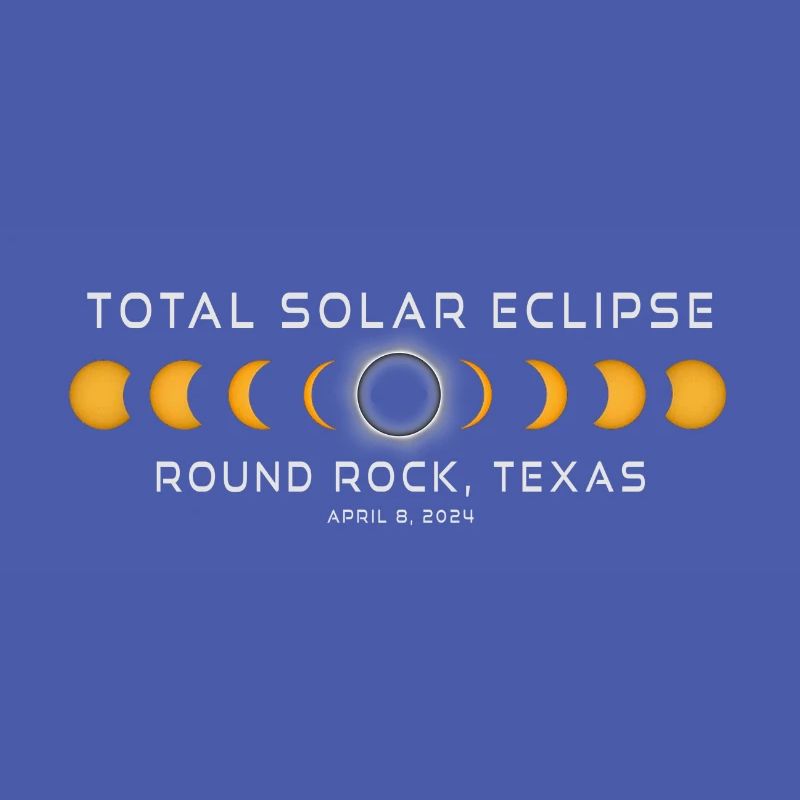 Round Rock Texas Solar Eclipse 2024 April 8