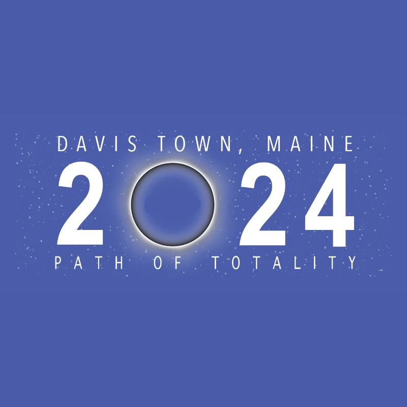 Solar Eclipse Davis Town Maine April 8 2024