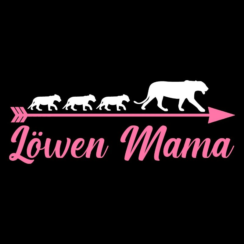 Mutter Löwen Mama