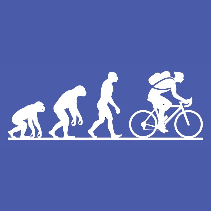 Vélo Evolution Cycliste Vélo Biker Cyclisme